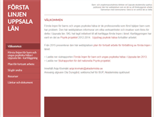 Tablet Screenshot of forstalinjen.com